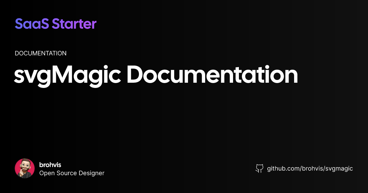 svgMagic Documentation | svgMagic